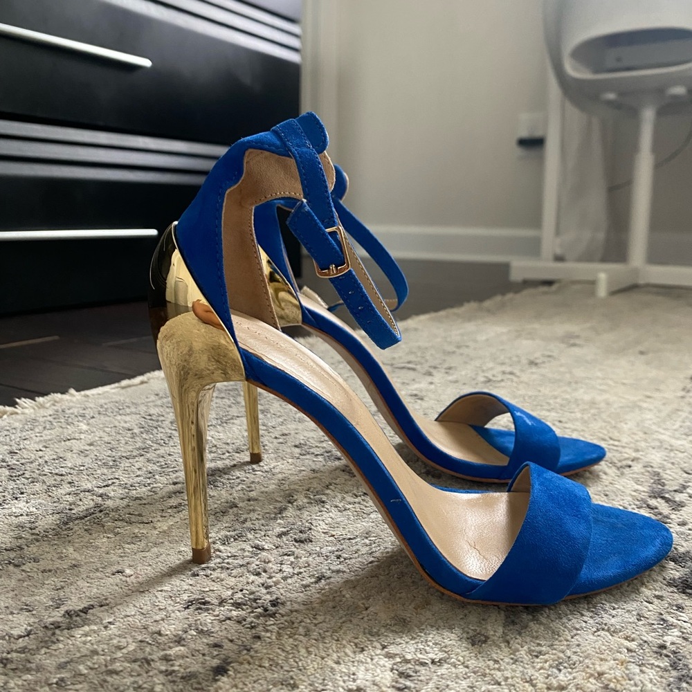 Royal Blue Heels